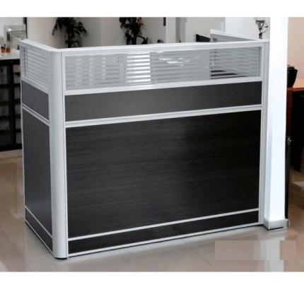 Reception desk workstation